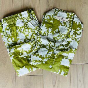 BRAND NEW Hand block print Long Pajamas Set Night Wear Cotton Pajamas Set